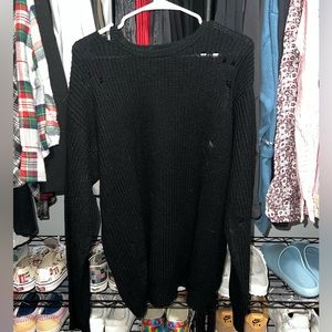 Distressed H&M Sweater!